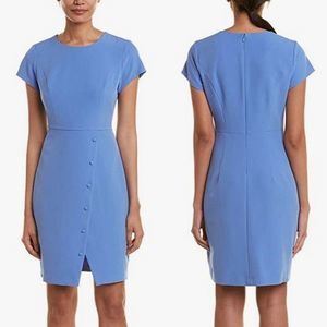 Nanette Nanette Lepore Blue Button Front Dress